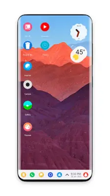 Zen theme for launcher android App screenshot 0