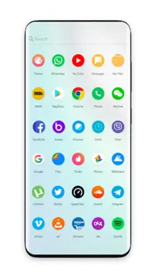 Zen theme for launcher android App screenshot 2